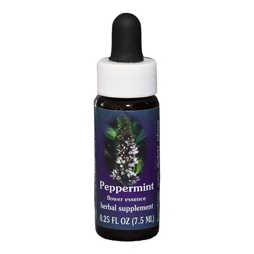 Flower Essence Services Peppermint Dropper, 0.25 Oz by Flower Essence Services